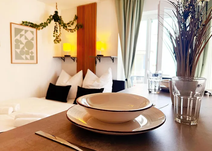 Appartamento 'goldpath' Passau-central-pizzaria-kaffee-innpromenade-uniwiese-wiputv Passavia